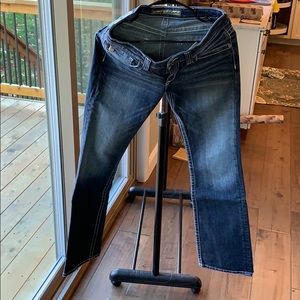 Big Star women’s jeans temp low riser 30R